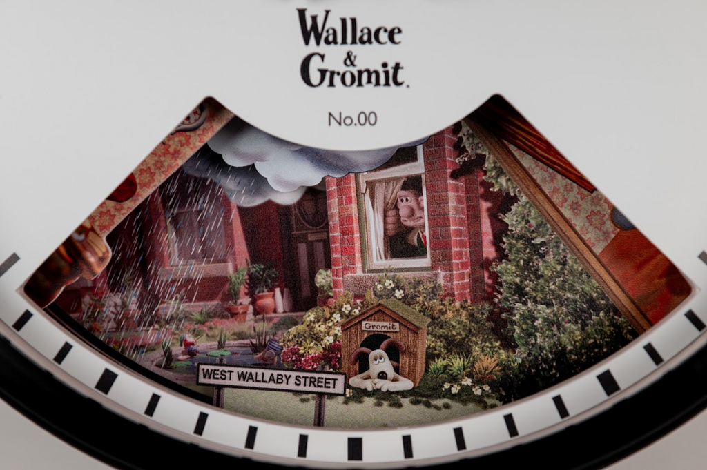Wallace & Gromit Weather Art Clock