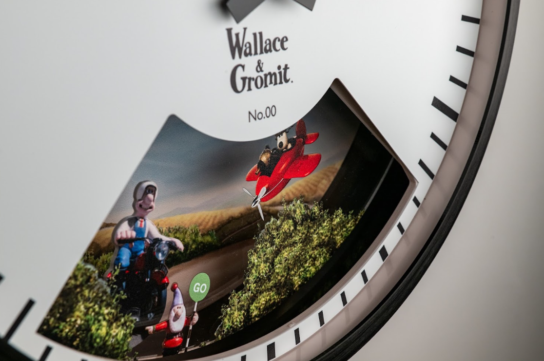Wallace & Gromit Weather Art Clock
