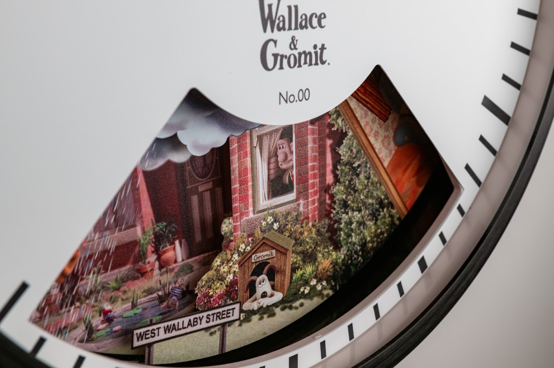 Wallace & Gromit Weather Art Clock