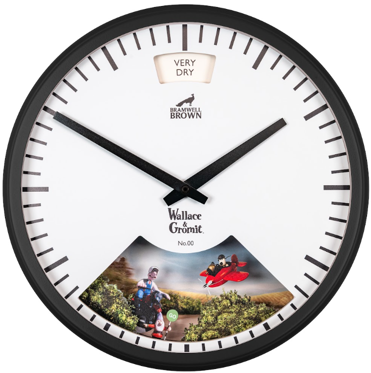 Wallace & Gromit Weather Art Clock