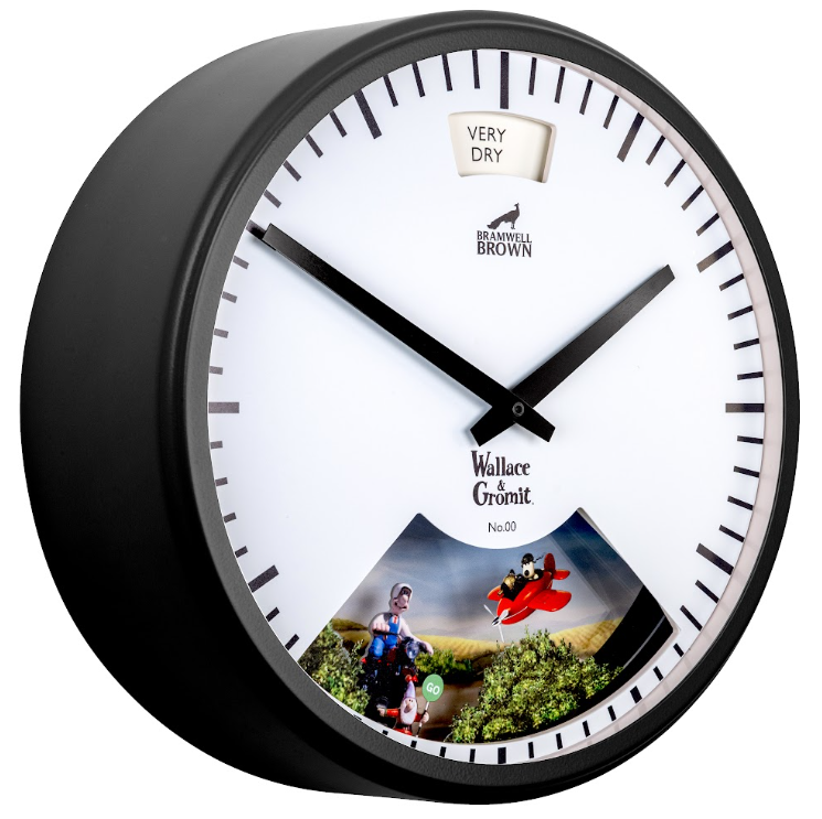 Wallace & Gromit Weather Art Clock