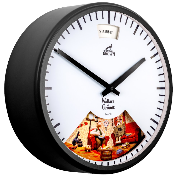 Wallace & Gromit Weather Art Clock