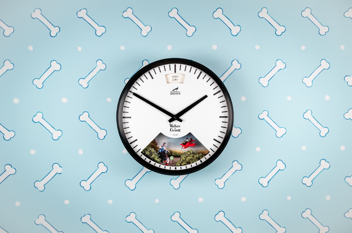 Wallace & Gromit Weather Art Clock