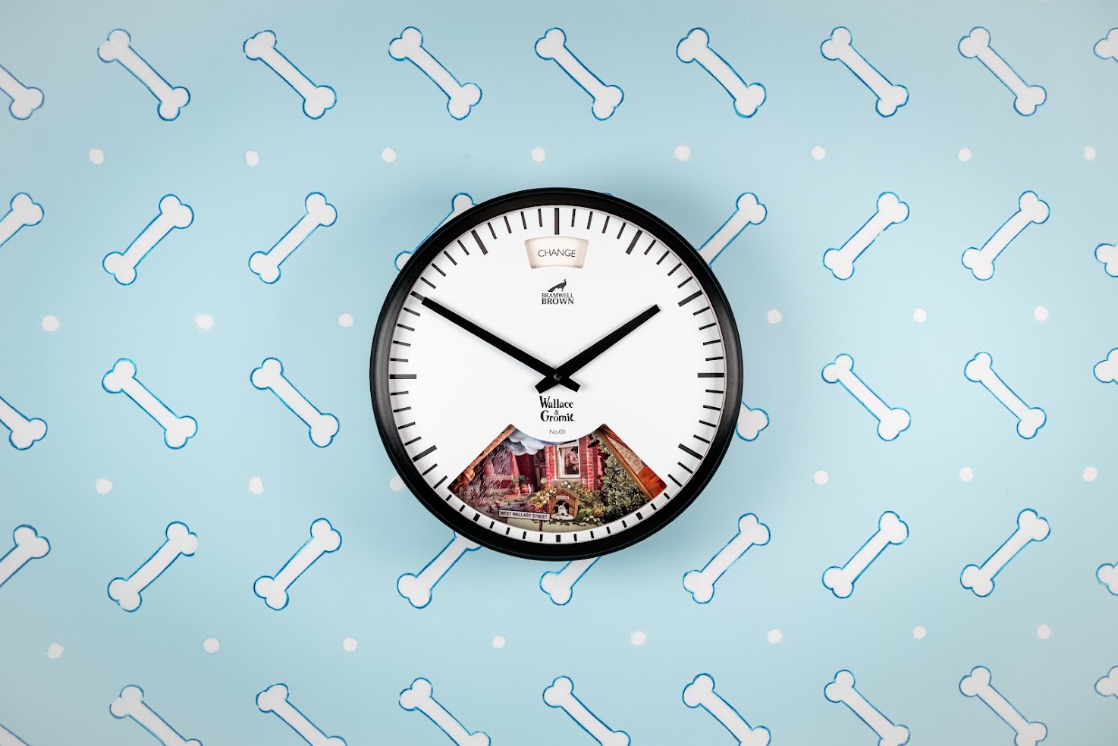 Wallace & Gromit Weather Art Clock