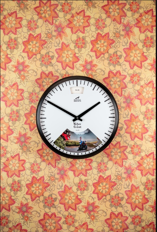 Wallace & Gromit Weather Art Clock