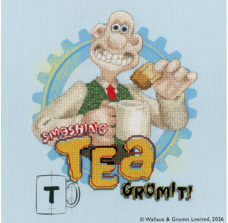 Smashing Tea! Cross Stitch Kit