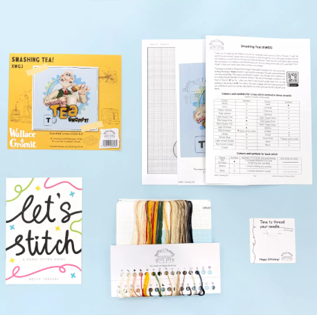 Smashing Tea! Cross Stitch Kit