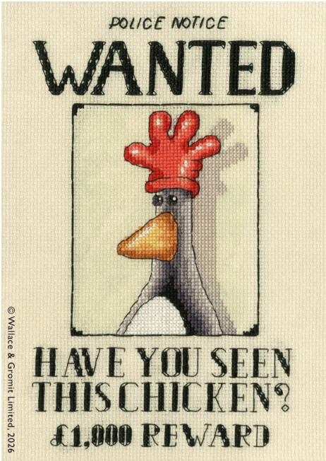 Have You Seen This Chicken? Cross Stitch Kit