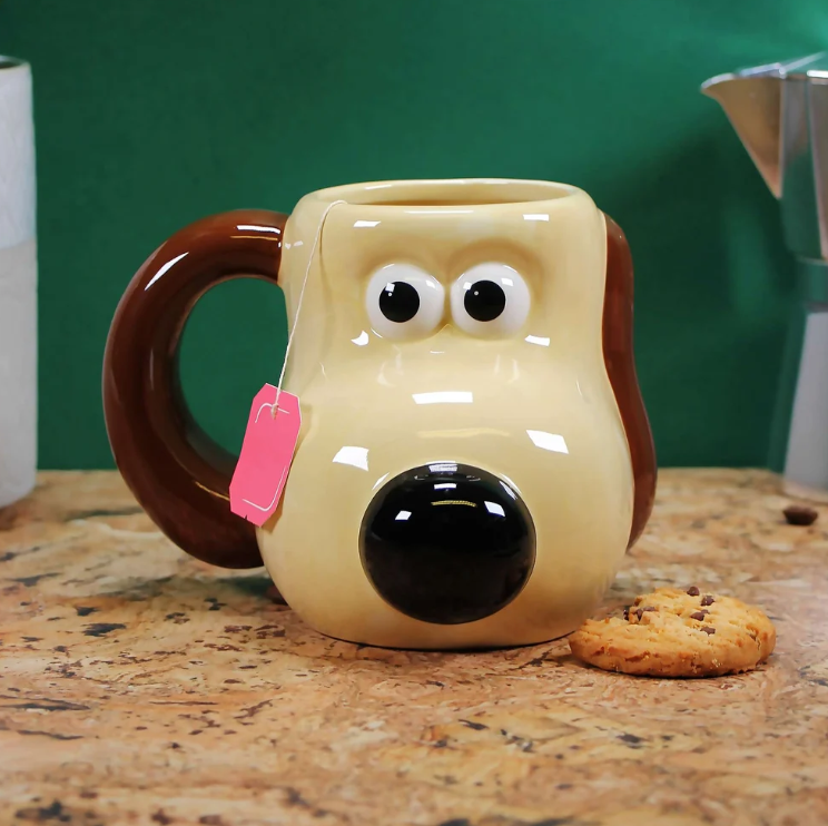 Gromit Shaped Mug, Boxed – Wallace & Gromit