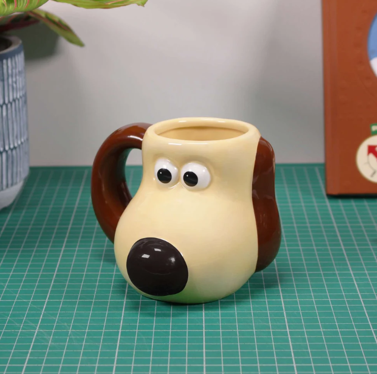 Gromit Shaped Mug, Boxed – Wallace & Gromit