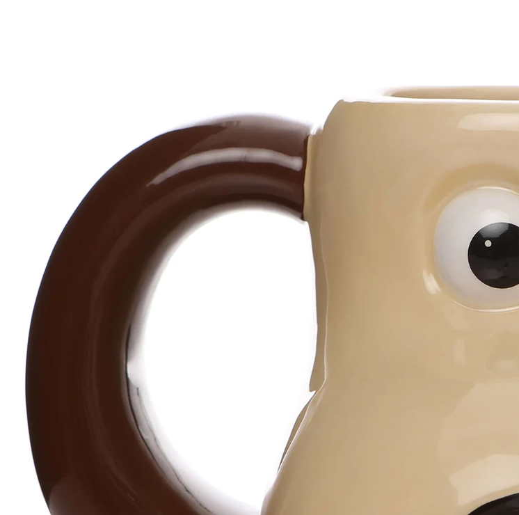 Gromit Shaped Mug, Boxed – Wallace & Gromit