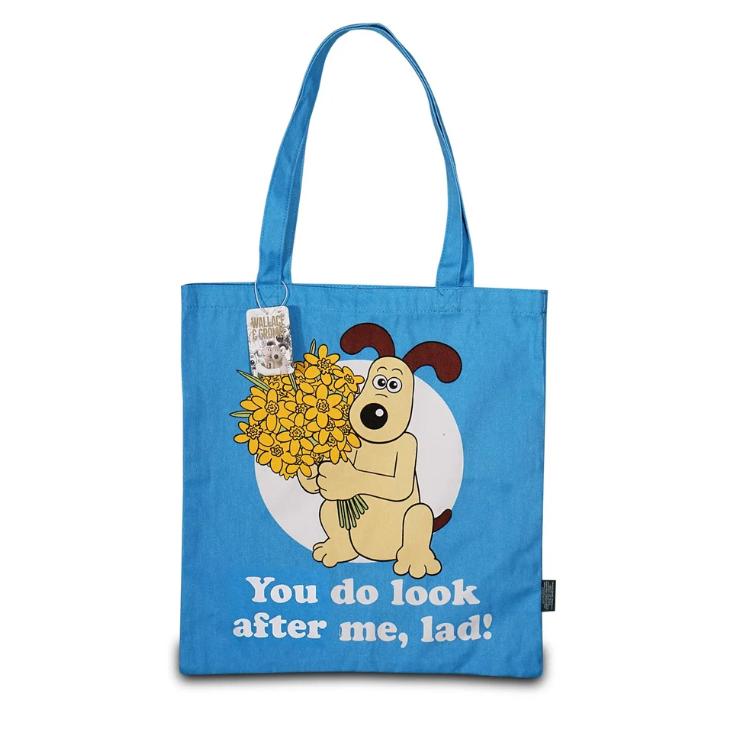 Gromit Recycled Cotton Tote Bag – Wallace & Gromit