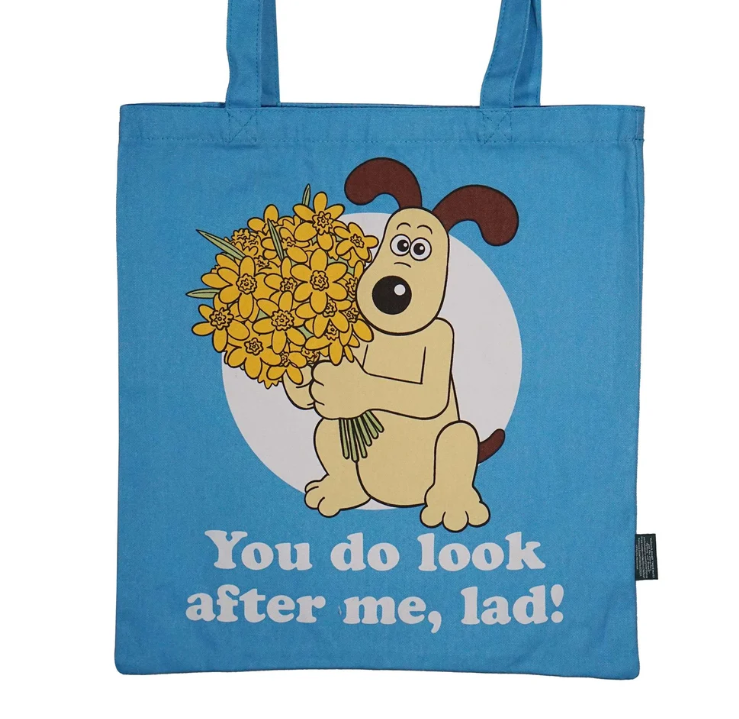 Gromit Recycled Cotton Tote Bag – Wallace & Gromit