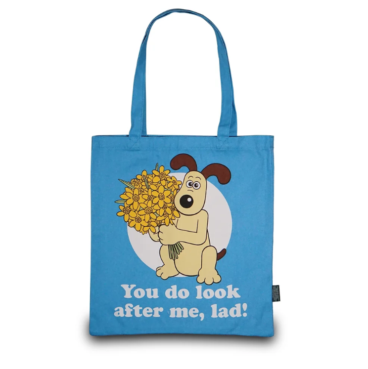 Gromit Recycled Cotton Tote Bag – Wallace & Gromit