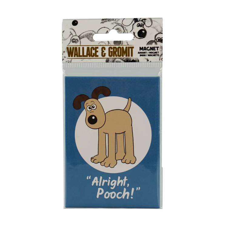 Gromit Metal Magnet – Wallace & Gromit