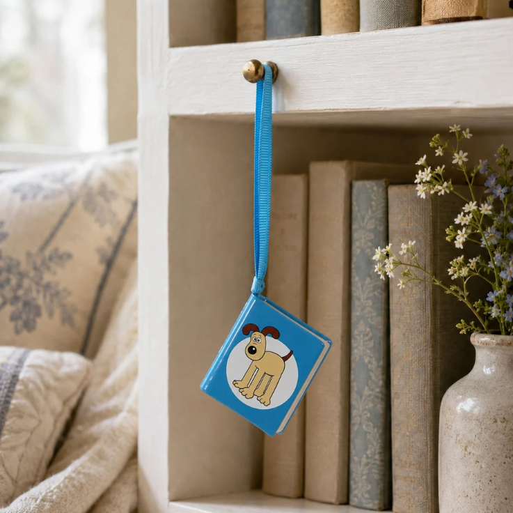 Gromit Book Hanging Decoration – Wallace & Gromit