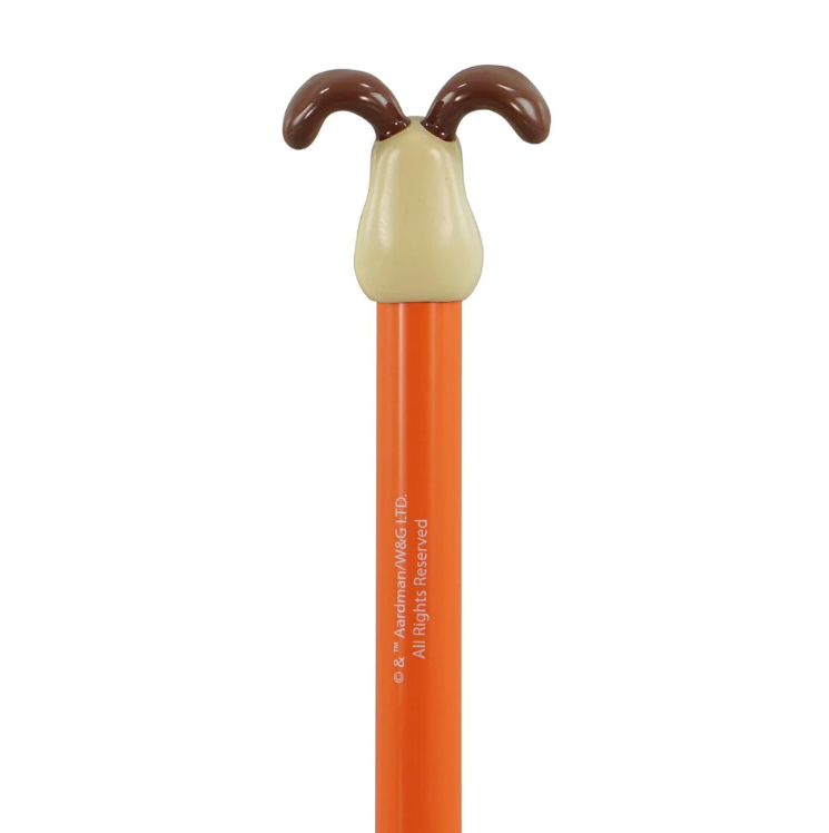 Gromit Metal Pen with 3D Topper – Wallace & Gromit