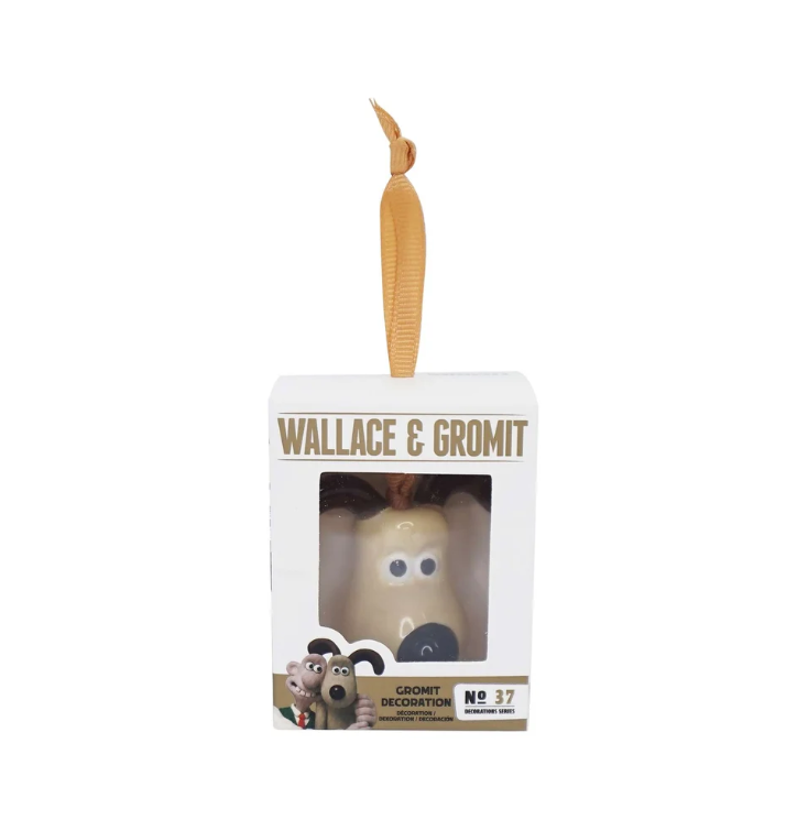 Gromit Hanging Decoration, Boxed – Wallace & Gromit