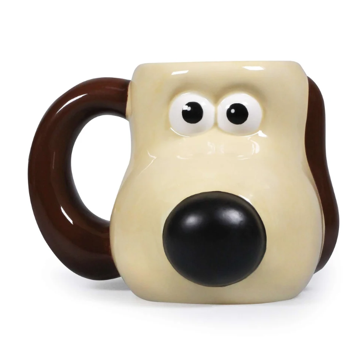 Gromit Shaped Heat-Changing Mug – Wallace & Gromit