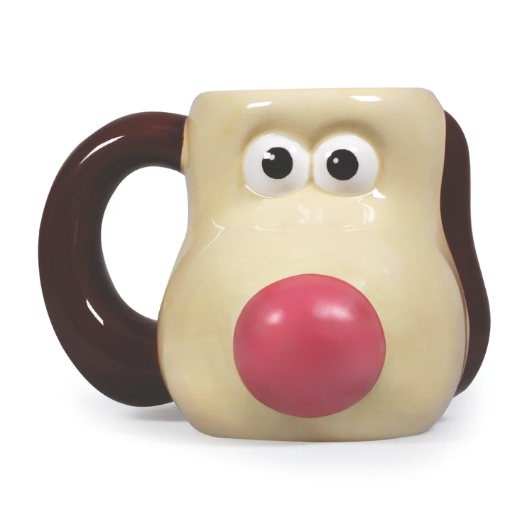 Gromit Shaped Heat-Changing Mug – Wallace & Gromit