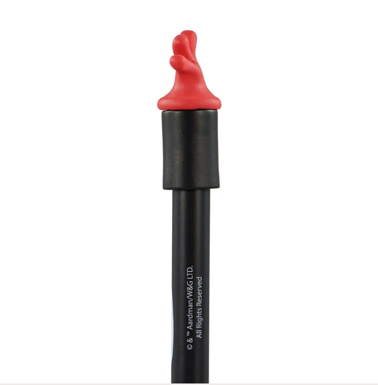 Feathers McGraw Metal Pen with 3D Topper – Wallace & Gromit