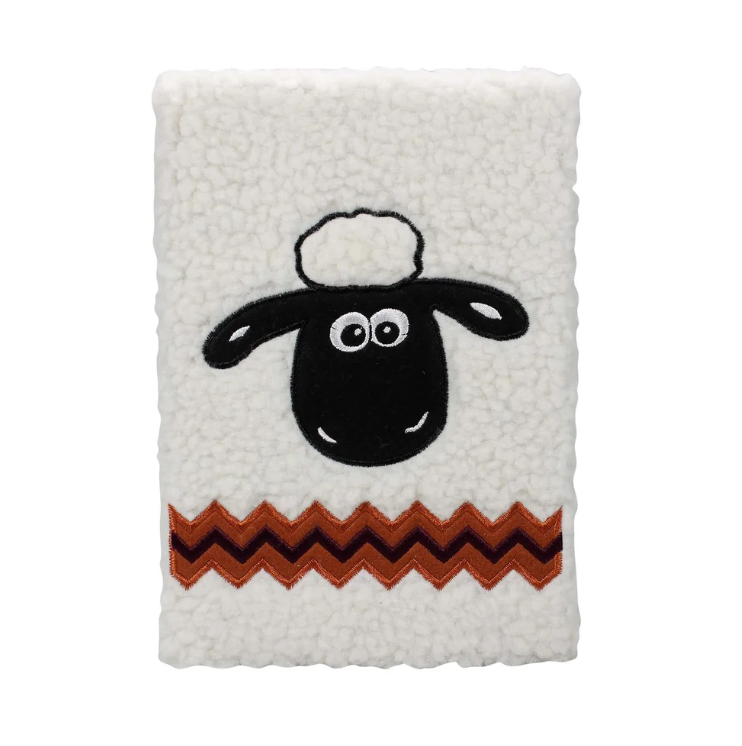 Shaun the Sheep A5 Plush Notebook – Wallace & Gromit