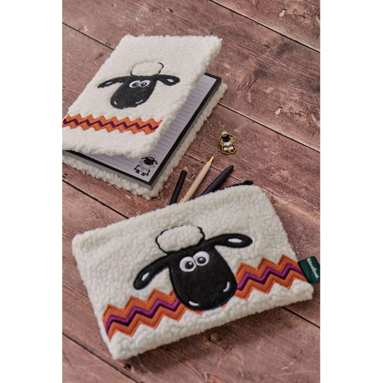 Shaun the Sheep A5 Plush Notebook – Wallace & Gromit