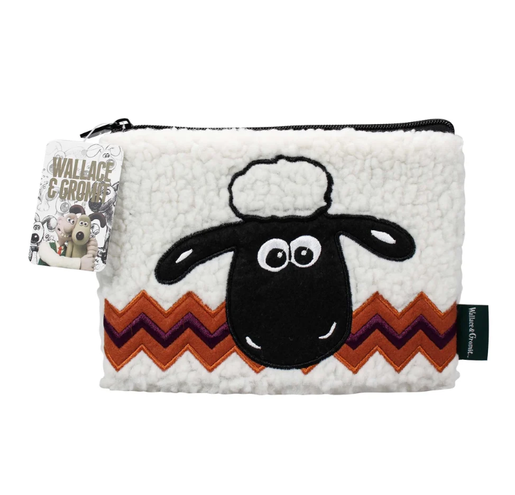 Shaun the Sheep Plush Pouch, 16 × 24cm – Wallace & Gromit