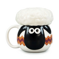 Shaun the Sheep Shaped Mug with Lid, 350ml – Wallace & Gromit