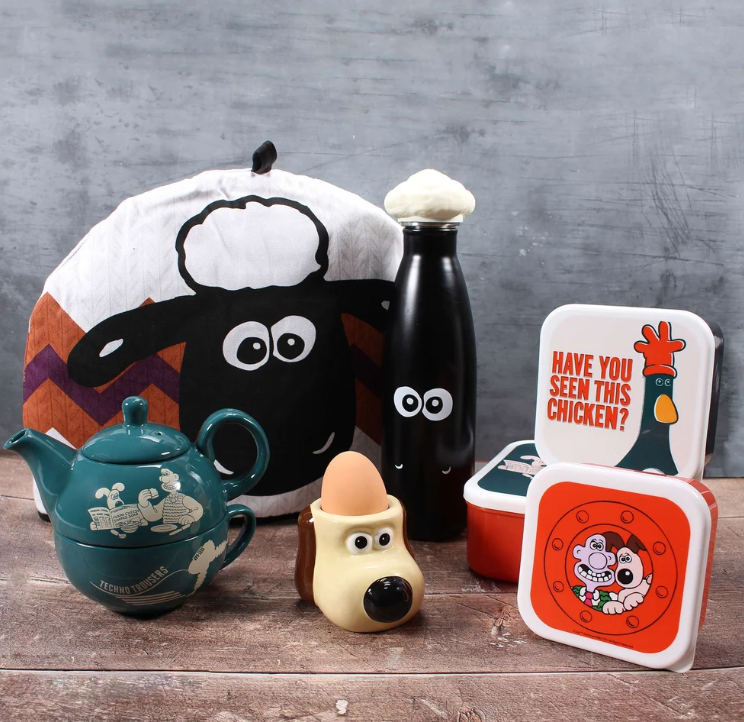Shaun the Sheep 3D Metal Water Bottle, 500ml – Wallace & Gromit