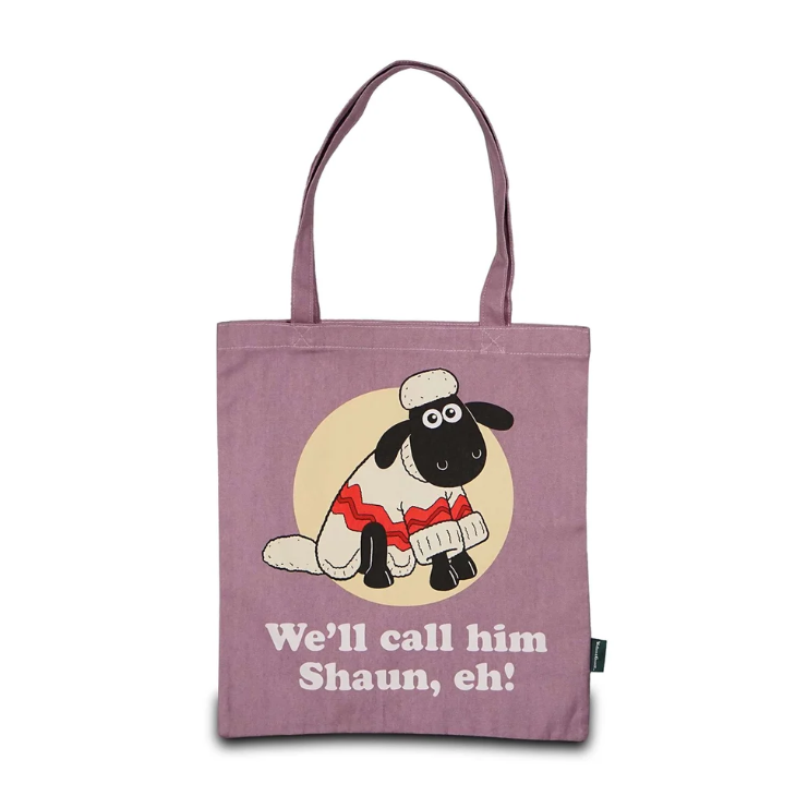 Shaun the Sheep Recycled Cotton Shopper Bag – Wallace & Gromit
