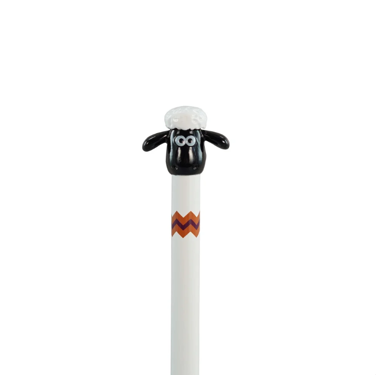 Shaun the Sheep Metal Pen with 3D Topper – Wallace & Gromit