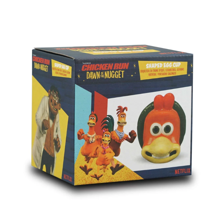 Chicken Run Ginger Shaped Egg Cup – Boxed