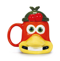 Chicken Run Ginger Shaped Mug with Lid – 300ml