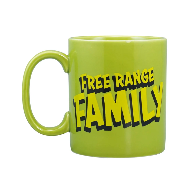 Chicken Run Free Range Family Mug – 400ml