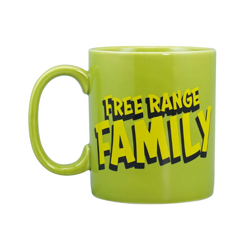 Chicken Run Free Range Family Mug – 400ml