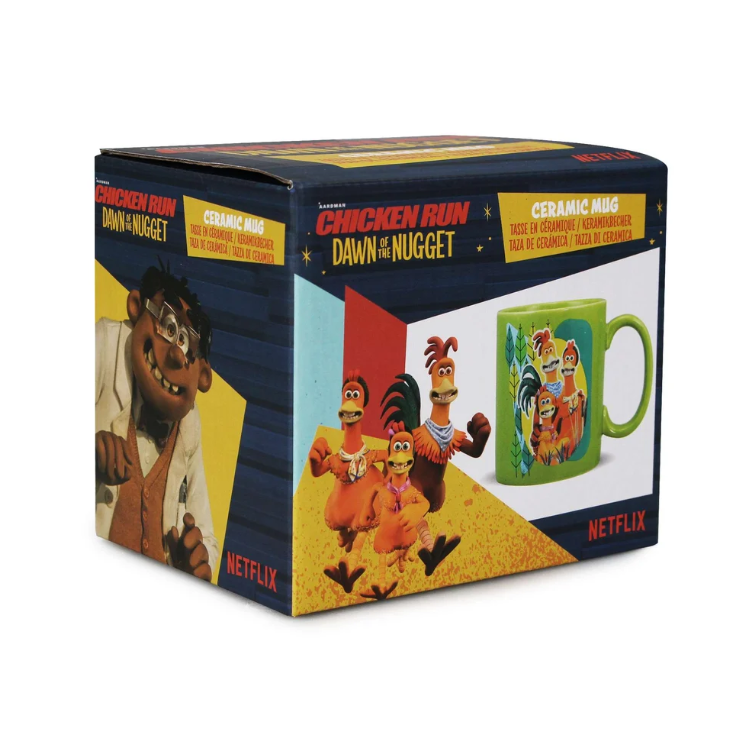 Chicken Run Free Range Family Mug – 400ml