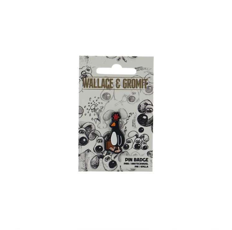 Feathers McGraw Pin Badge – Wallace & Gromit