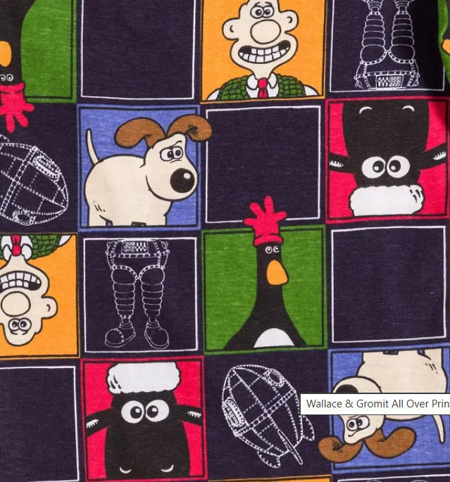 Wallace & Gromit All Over Print Lounge Pants