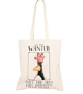 Wallace & Gromit Feathers McGraw Wanted Poster Tote Bag