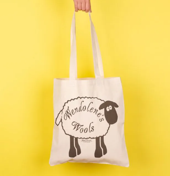 Wallace & Gromit Wendolene's Wools Tote Bag