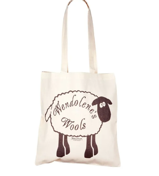 Wallace & Gromit Wendolene's Wools Tote Bag