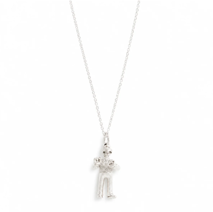 Standing Wallace Necklace (Sterling Silver)