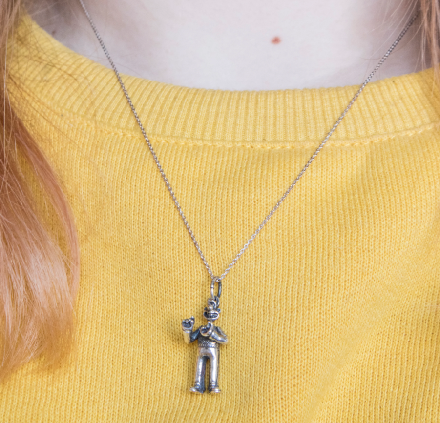 Standing Wallace Necklace (Sterling Silver)