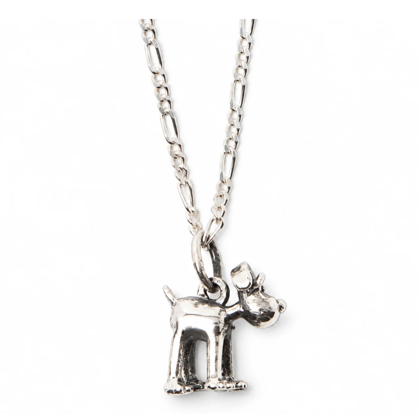 Standing Gromit Necklace (Sterling Silver)