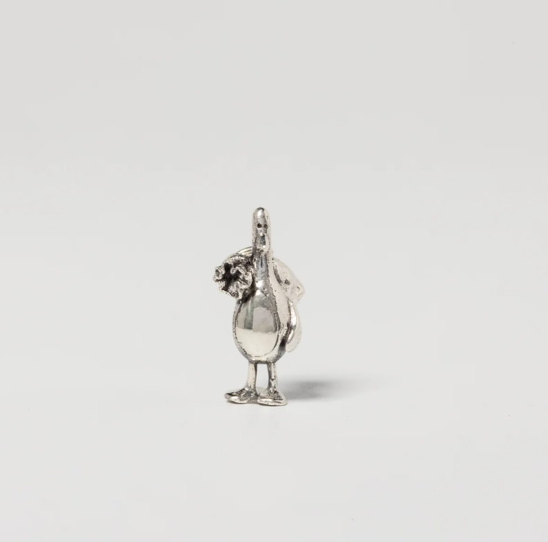 Wrong Trousers Feathers McGraw Necklace (Sterling Silver)