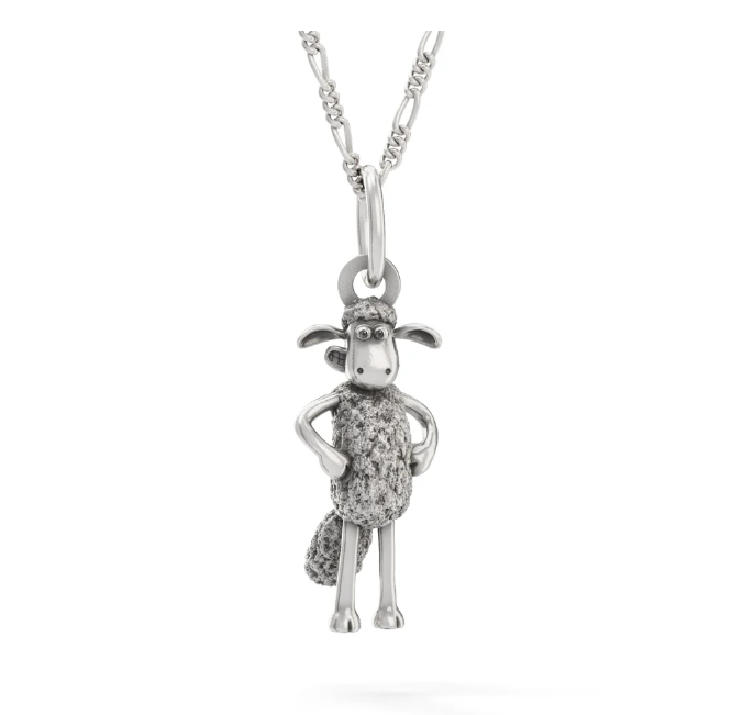 Standing Shaun the Sheep (Sterling Silver)