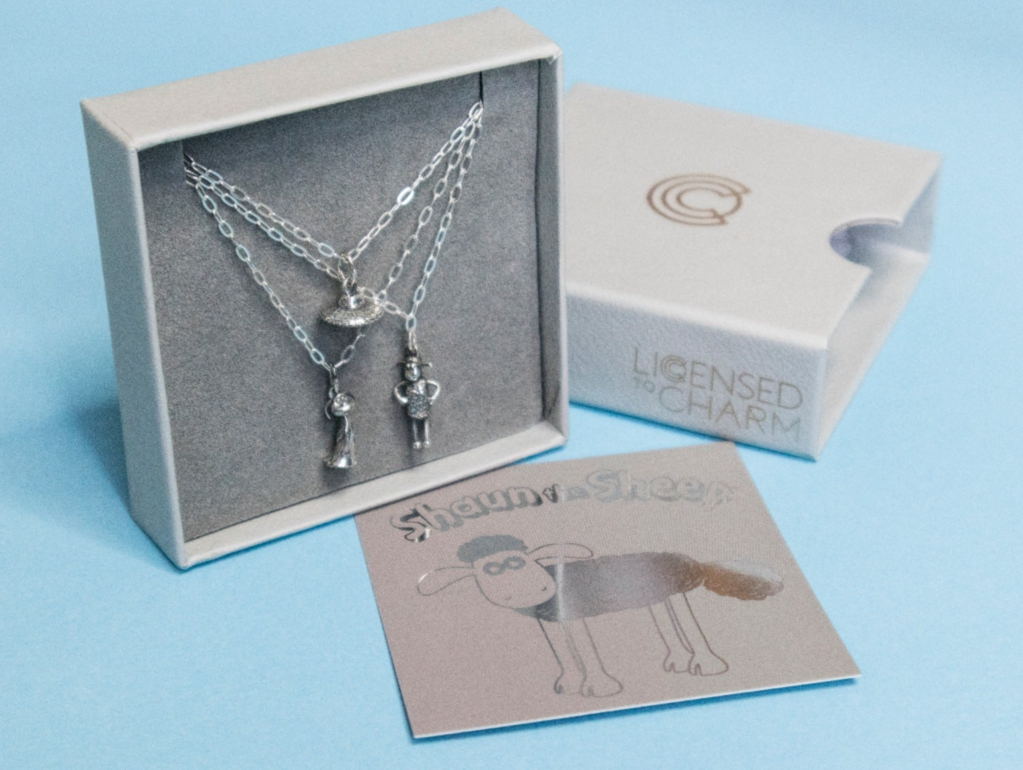 Standing Shaun the Sheep (Sterling Silver)