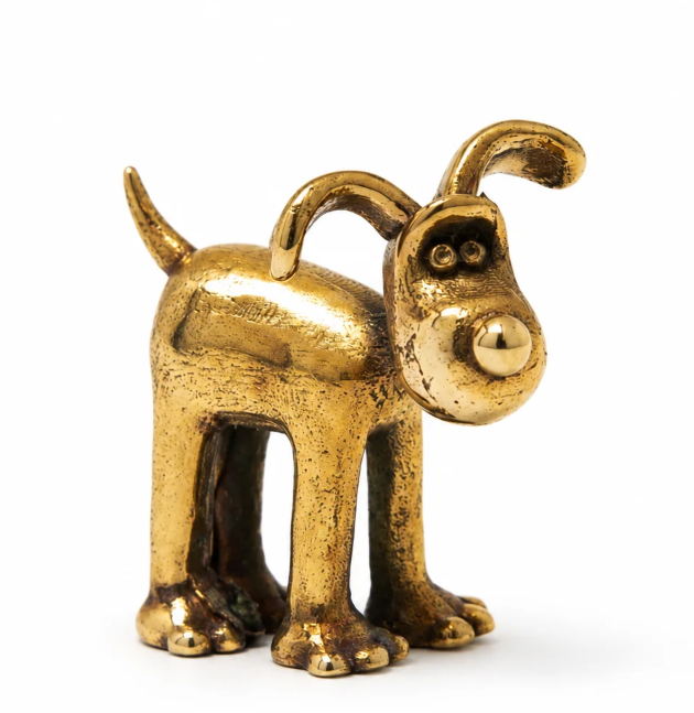 Gromit Bronze Miniature Figurine