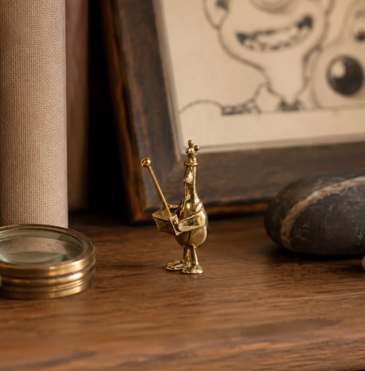 Feathers McGraw Bronze Miniature Figurine